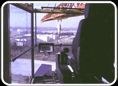View out from a tower crane operator's cab.